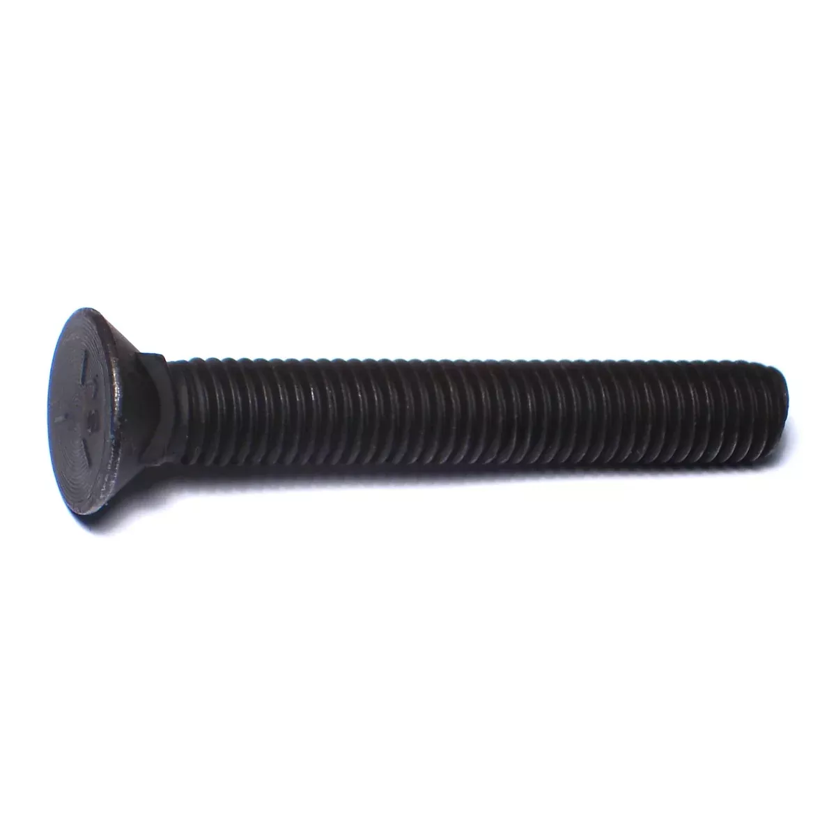 1/2"-13 x 3-1/2" Plain Grade 5 Flat Head Plow Bolts (52 pcs.)