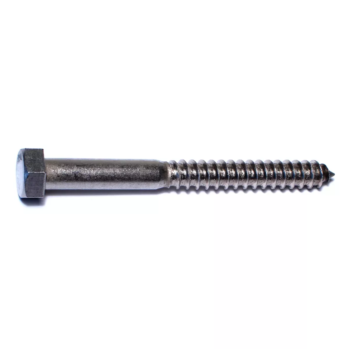 1/2" x 5" 18-8 Stainless Steel Hex Head Lag Screws