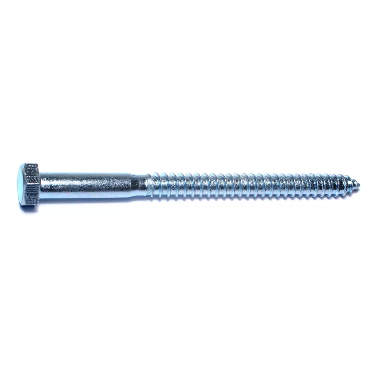 1/2" x 7" Zinc Plated Grade 2 / A307 Steel Hex Head Lag Screws