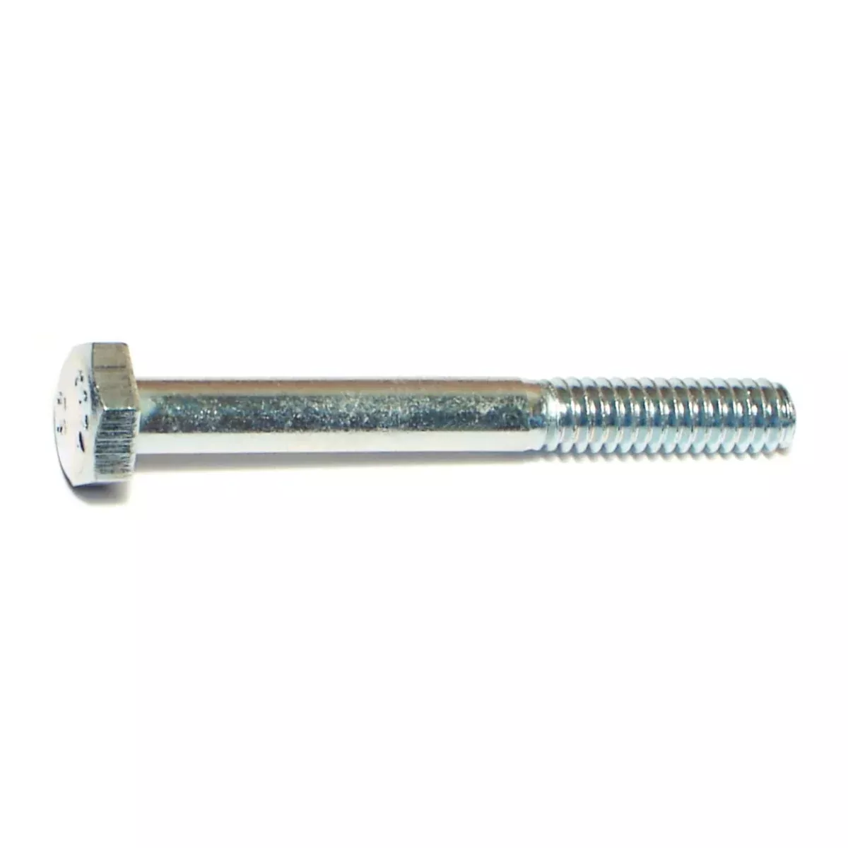 1/4"-20 x 2-1/4" Zinc Grade 2 / A307 Hex Bolts (100 pcs.)