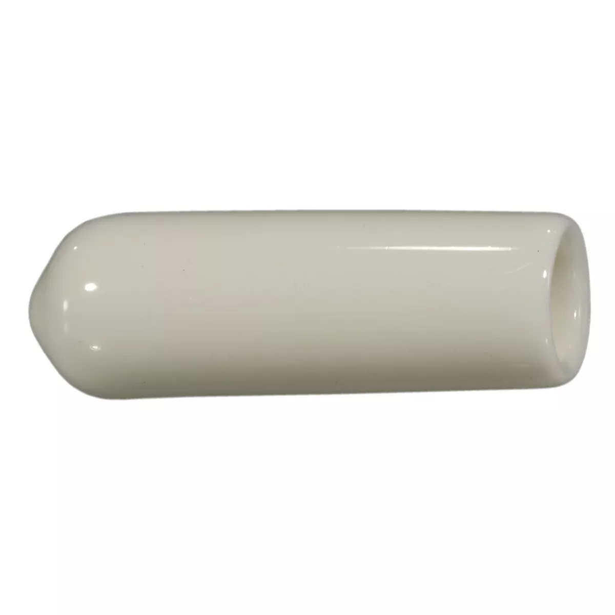 1/4" x 1" White Vinyl Plastic Screw Covers