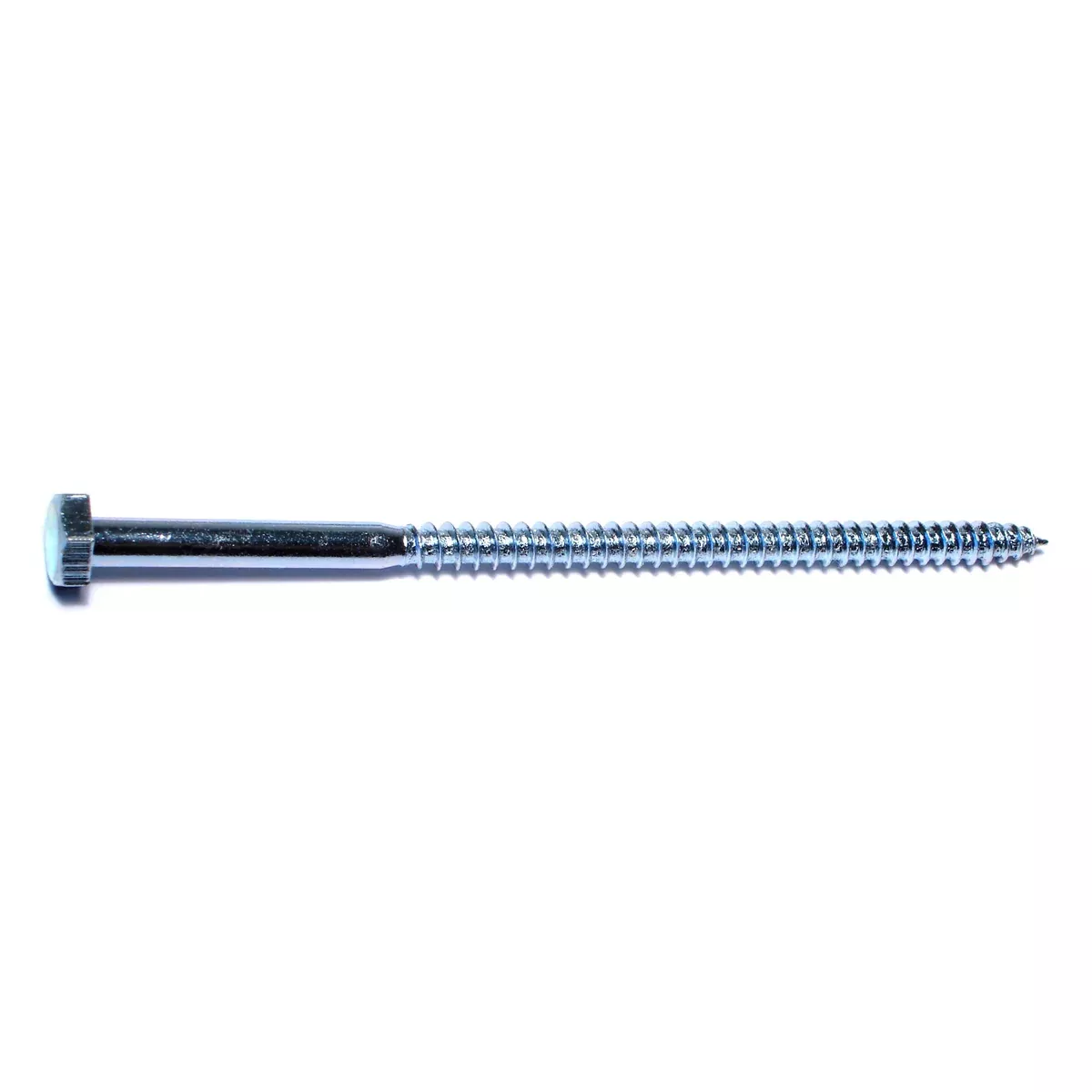 1/4" x 5-1/2" Zinc Plated Grade 2 / A307 Steel Hex Head Lag Screws