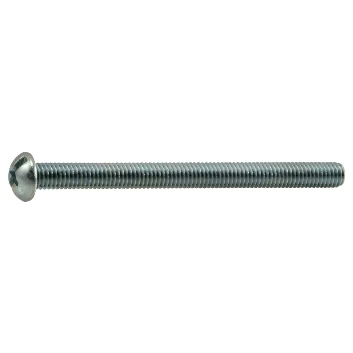 #10-32 x 2-1/2" Zinc Plated Steel Fine Thread Combo Round Head Machine Screws