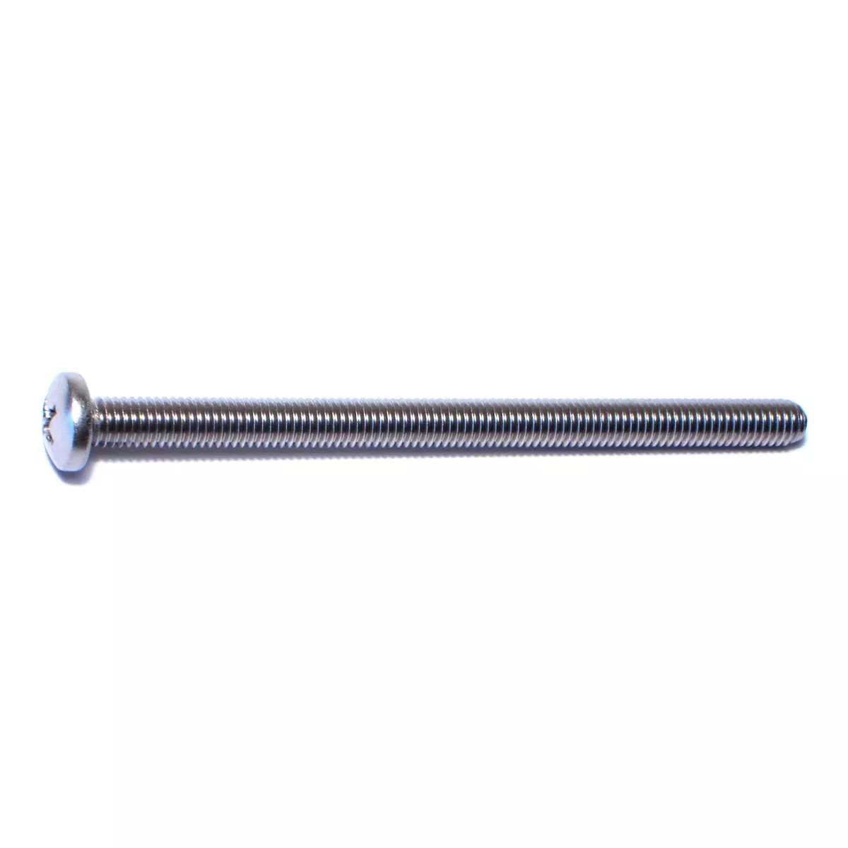 #10-32 x 3" 18-8 Stainless Steel Fine Thread Phillips Pan Head Machine Screws