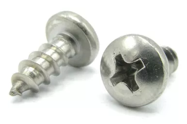 #10 x 1/2", Stainless Sheet Metal Screw, Phillips, Pan Head, 300 Piece Lot