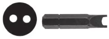 #10 X 1" | Spanner Insert Bits | S2 Steel | 1/4" Shank | Pack of 10