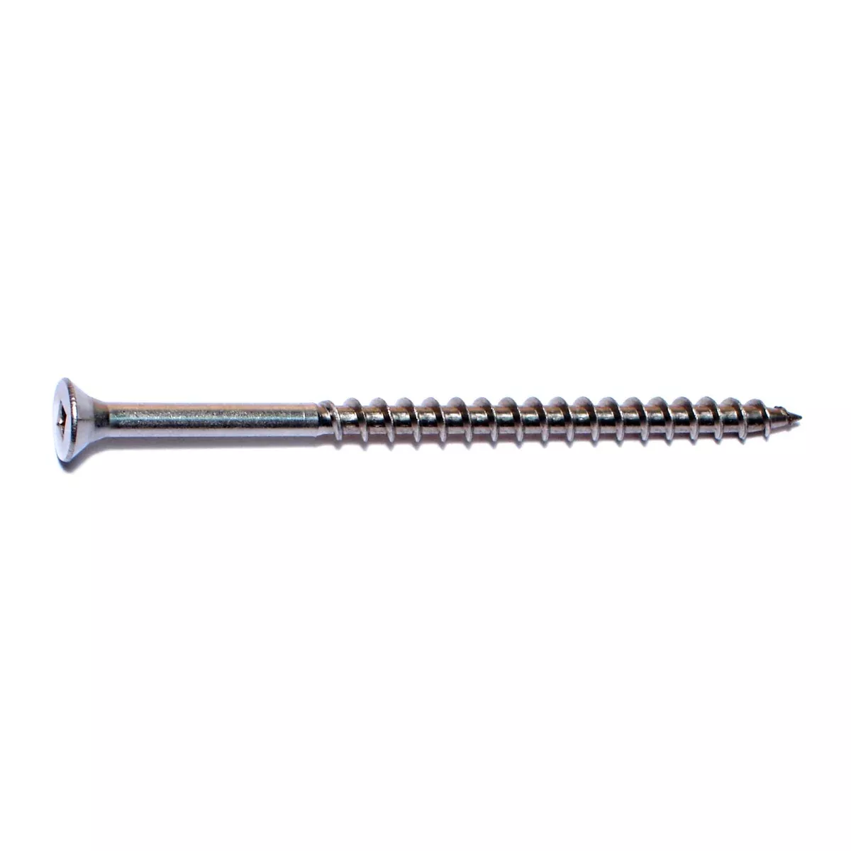 #10 x 3-1/2" 18-8 Stainless Steel Square Drive Bugle Head Deck Screws