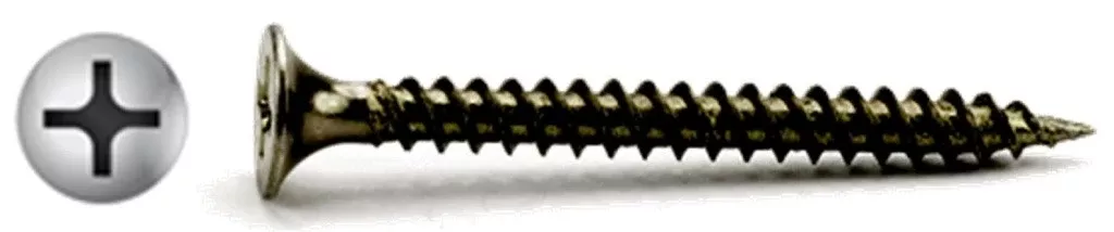 #10 X 4-1/2" Drywall Screw | Phillips Bugle Head | Fine Thread | Black Phosphate | Bulk Box 750