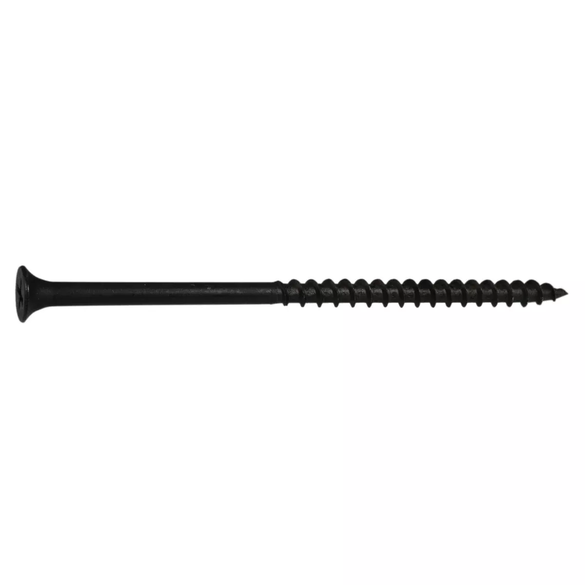 #10 x 4" Black Phosphate Steel Coarse Thread Phillips Bugle Head Drywall Screws
