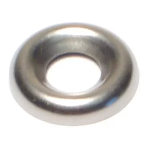 #10 x 7/32" x 19/32" 18-8 Stainless Finishing Washers (100 pcs.)