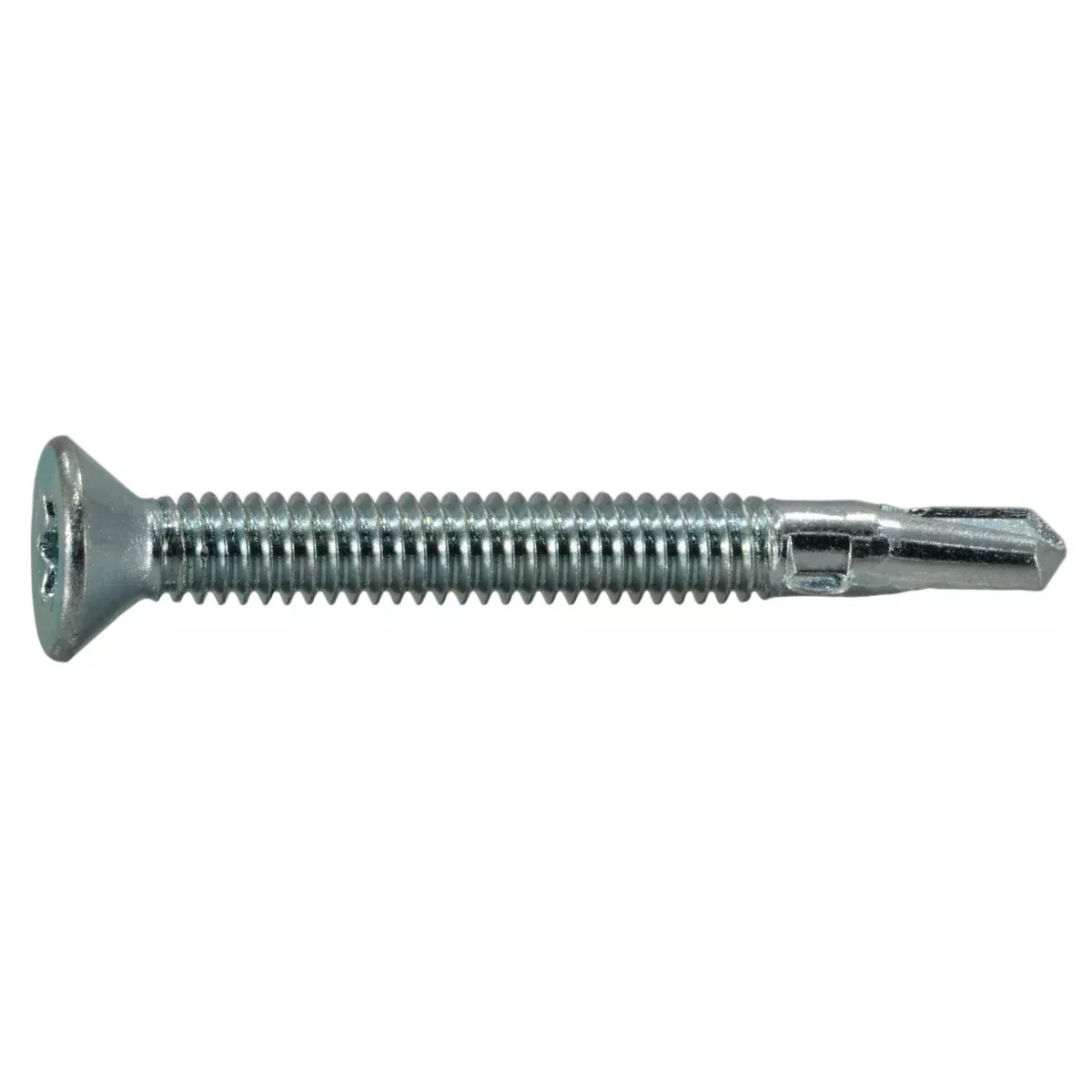 #12 x 2" Zinc Plated Steel Star Drive Self-Drilling Screws