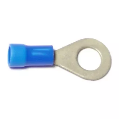16 WG to 14 WG x 1/4" Insulated Ring Terminals