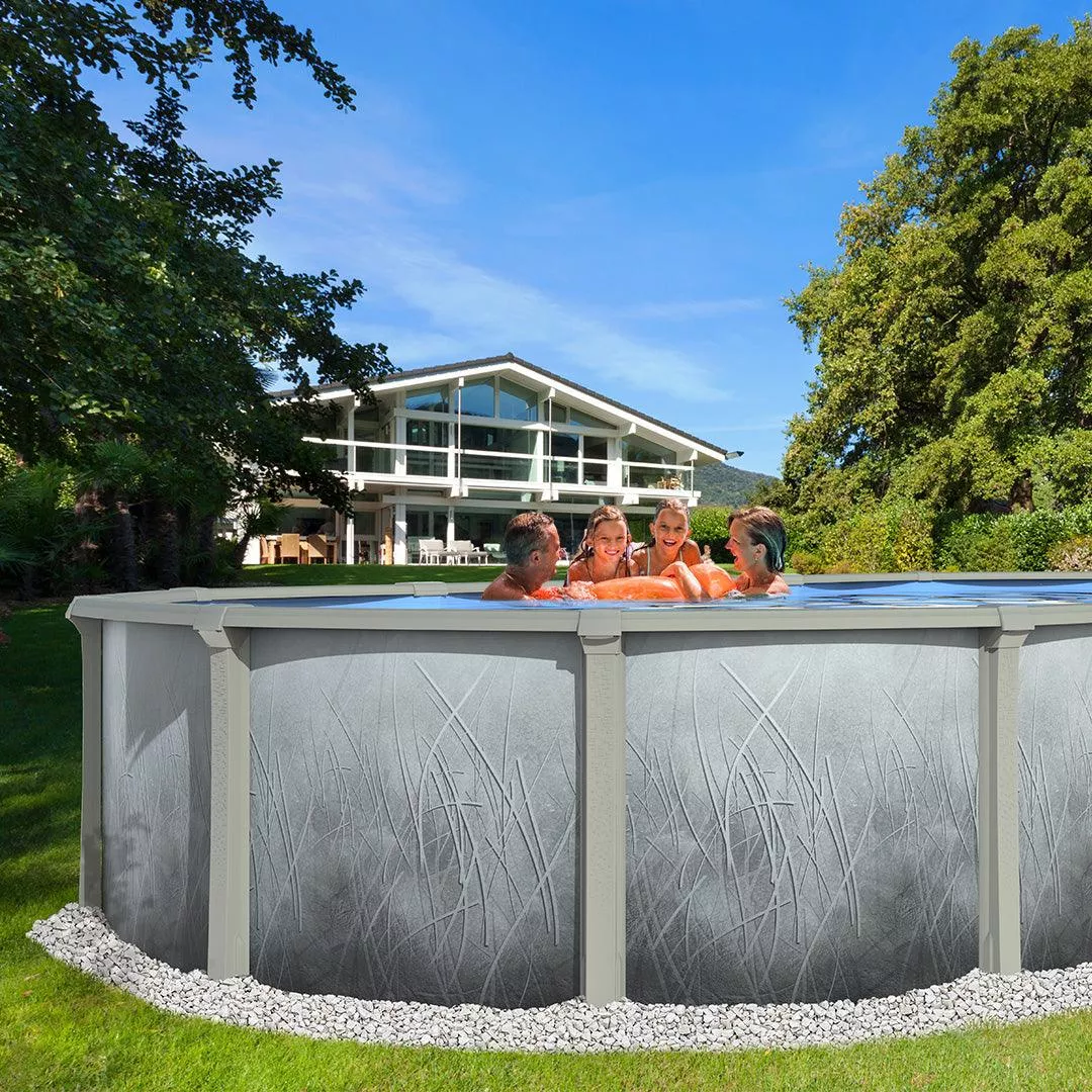 18' X 33' X 54"Oval Saltwater Friendly Resin Frame Above Ground Mirage Pool