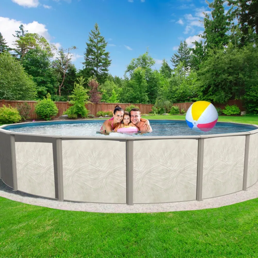 30' X 54" Round Saltwater Resin Guard Hybrid Pool
