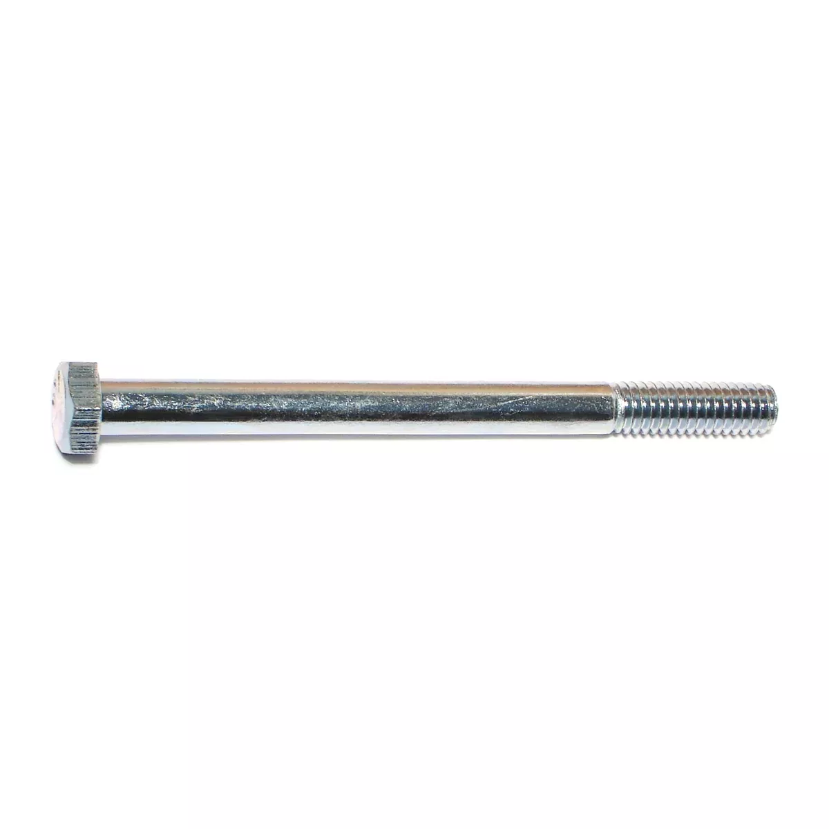 5/16"-18 x 4" Zinc Plated Grade 5 Steel Coarse Thread Hex Cap Screws