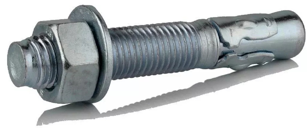 5/16 X 3-1/2" Heavy Duty | Steel Wedge Anchors | Zinc Plated | Box 100