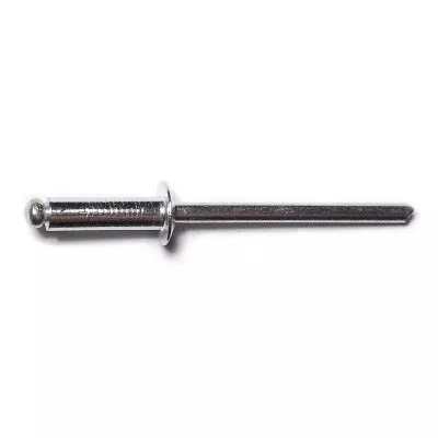 5/32" x 9/16" Aluminum Dome Head Blind Pop Rivets