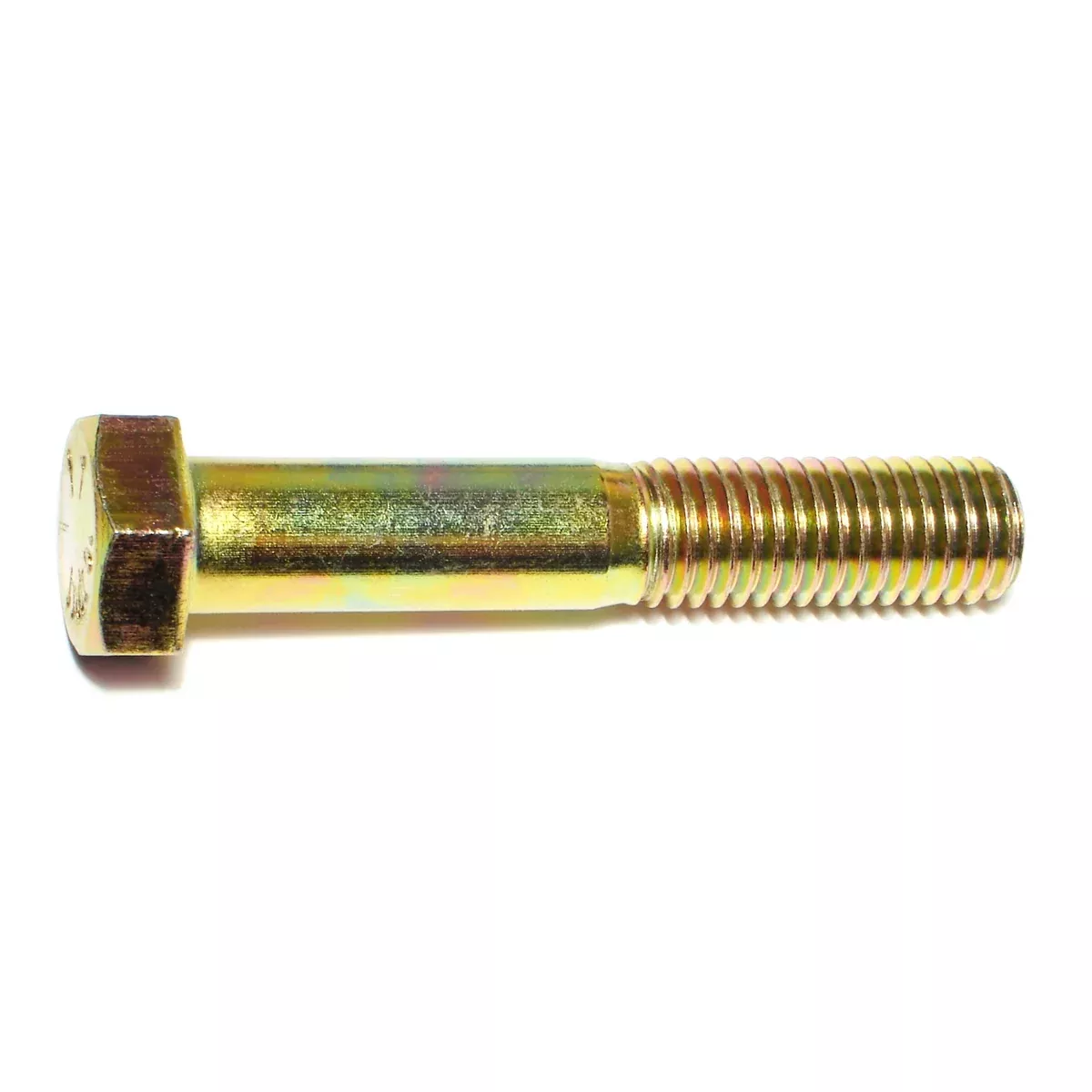 5/8"-11 x 3-1/2" Zinc Plated Grade 8 Steel Coarse Thread Hex Cap Screws