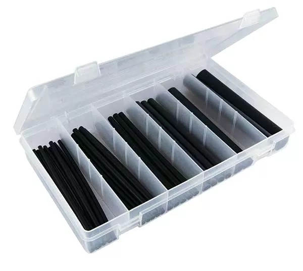 (6970F) Black Heat Shrink Kit, 31 pcs