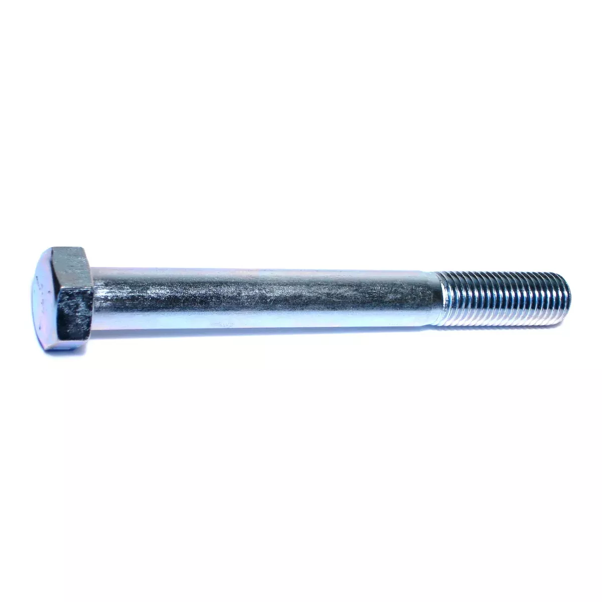 7/8"-9 x 8" Zinc Plated Grade 5 Steel Coarse Thread Hex Cap Screws