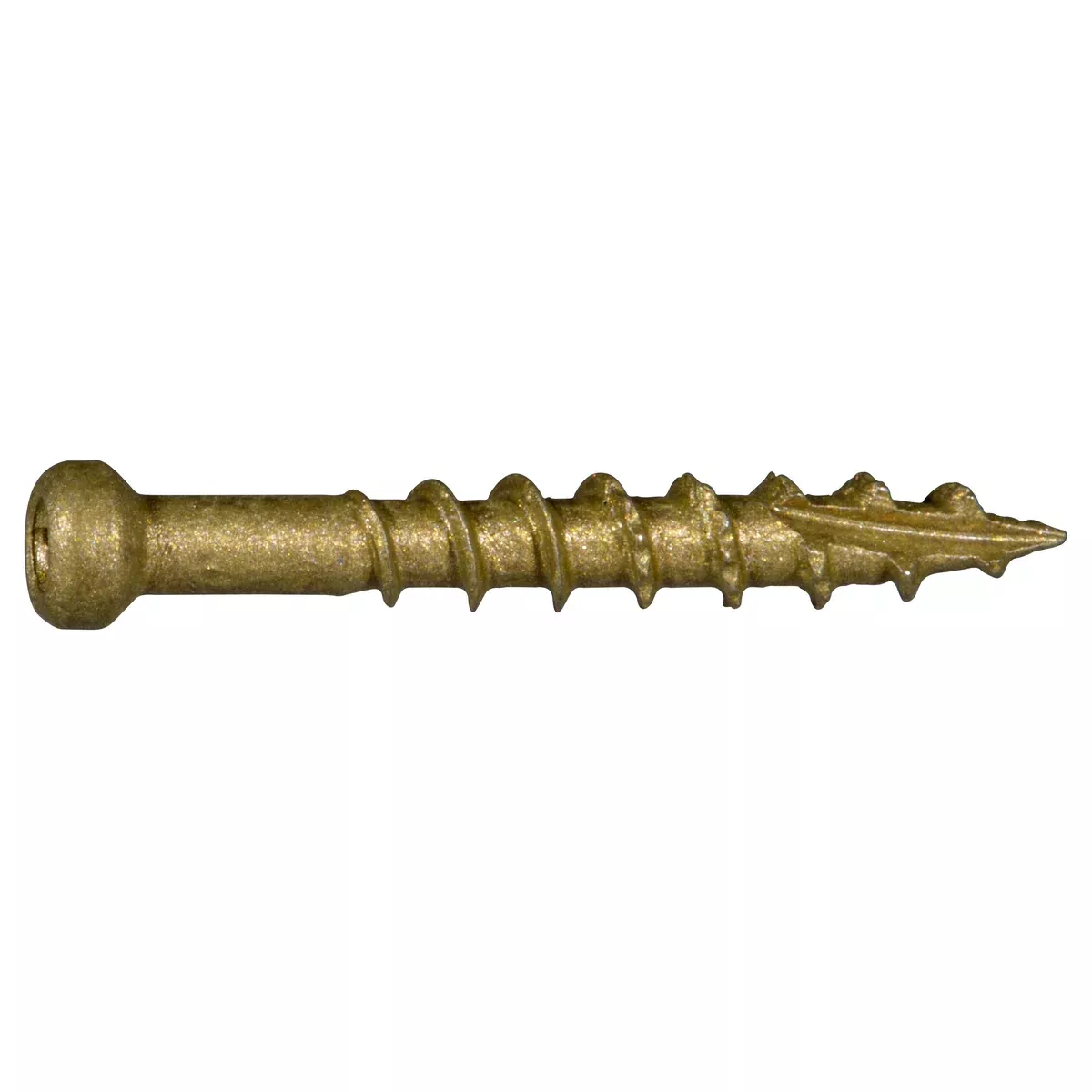 #8 x 1-1/4" Tan XL1500 Coated Steel Star Drive Saberdrive Trim Head Screws