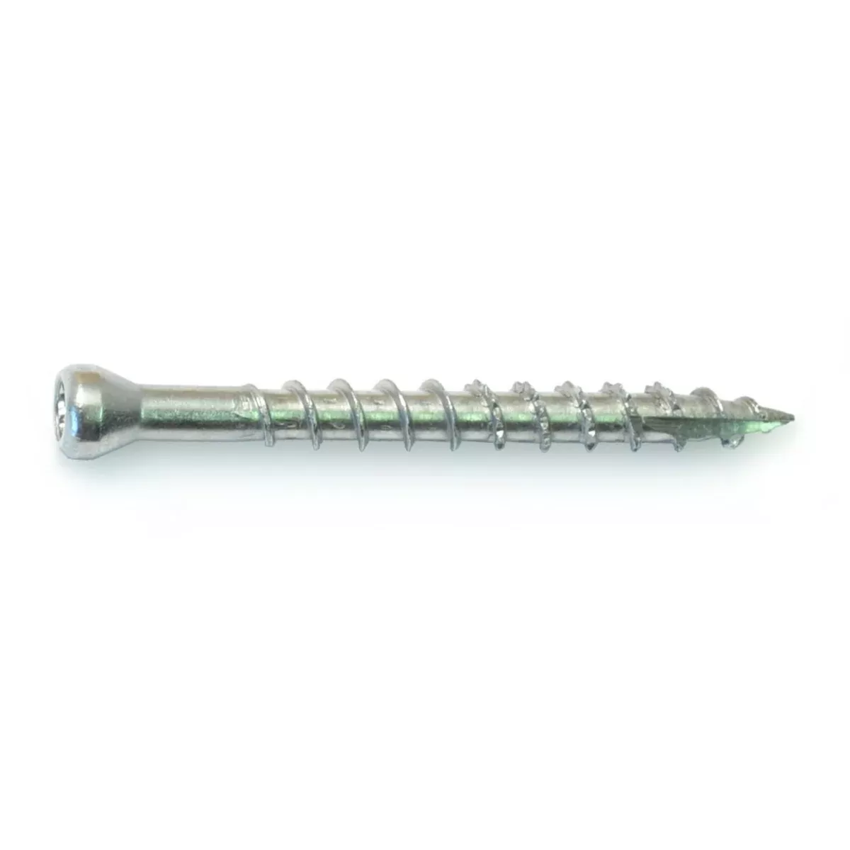 #8 x 1-5/8" 304 Stainless Steel Star Drive Trim Head Saberdrive Deck Screws