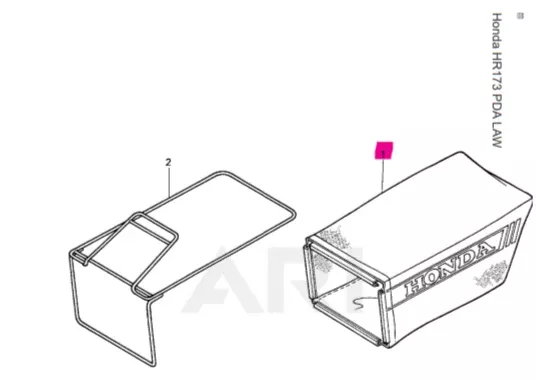 81157-VA9-000 Honda Grass Bag