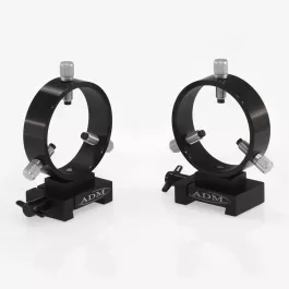 ADM Accessories 75 mm Guidescope Ring Set for V Series Dovetail Bars