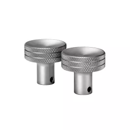 ADM Accessories Aluminum Slow Motion Knob Set for Orion SkyView Pro - Silver