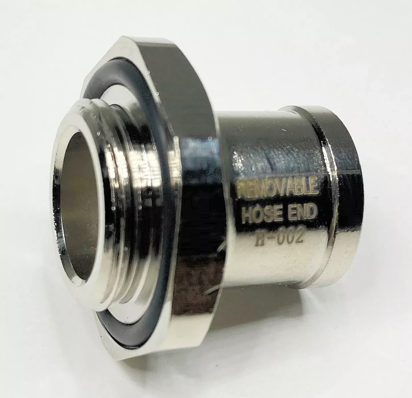EZ Oil Drain Valve H002 Removable Straight 5/8" OD Nipple for Truck Valves