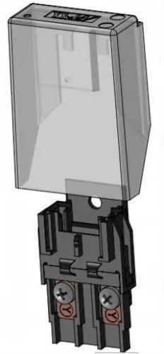 Flosser 324844 Maxi Type Fuse Holder with Cover- Made in Europe