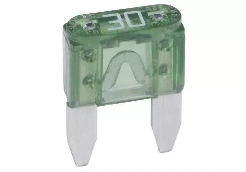 Flosser 514830 30 Amp Mini Blade Fuses ATM MIN Type (10 fuses)