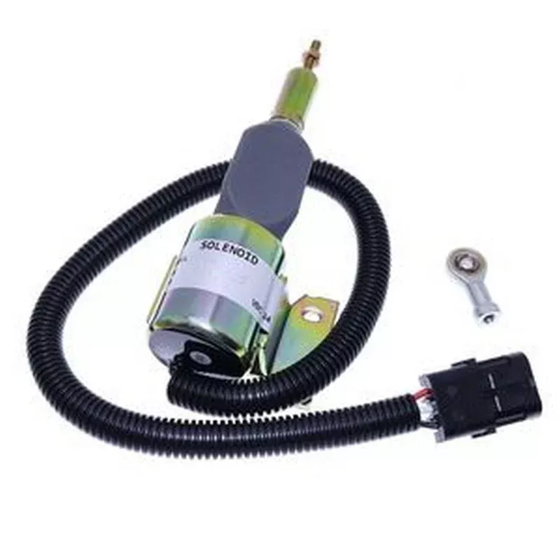 Fuel Shutoff Solenoid Valve 3935432 SA-4755-24 24V for Cummins 6BT 5.9L Engine