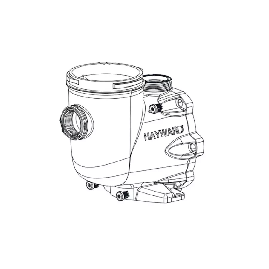 Hayward Strainer Housing /w Drain Plug