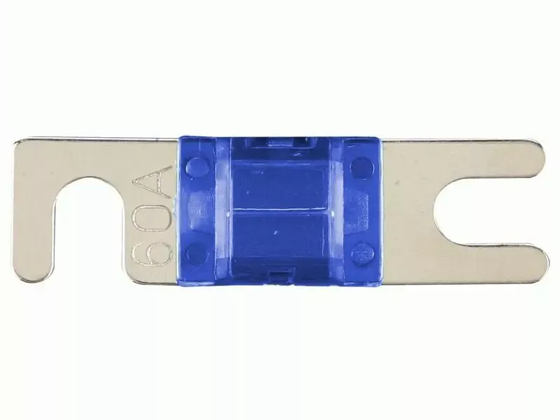 The Install Bay MANL60 Nickel Plated 60 Amp Mini ANL Fuse (Pack of 2)