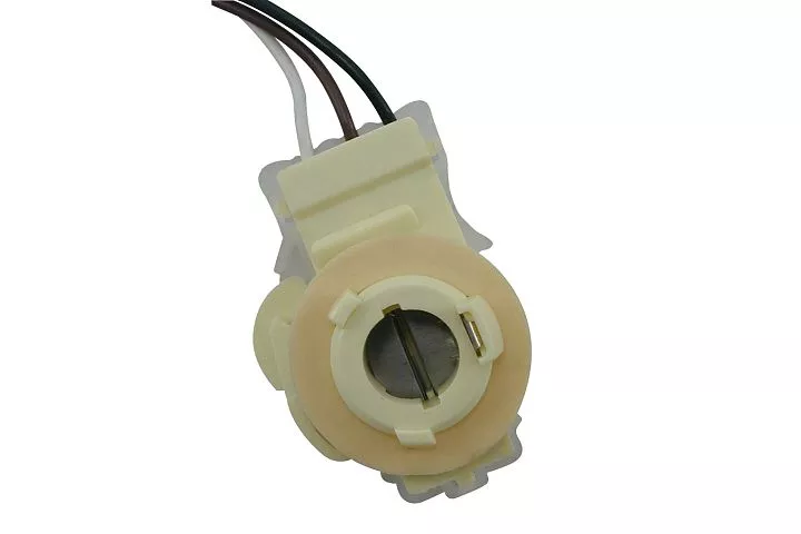 JT&T (2583F) 3-Wire GM, Chrysler & AMC 90? Double Contact Back-Up, Stop, Tail & Turn Light Socket Pigtail, 1977 & Newer, 1 Pc.