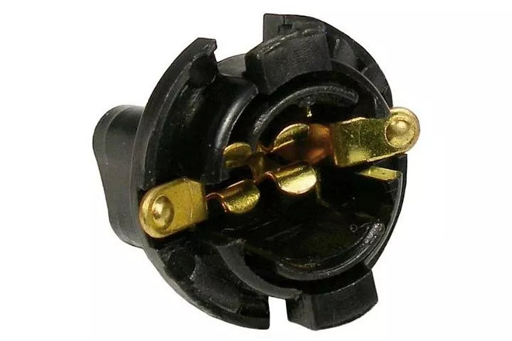JT&T (2597F) 5/8" Universal Double Contact Instrument Panel 'Cluster' Light Socket Pigtail, 1957 & Newer, 1 Pc.
