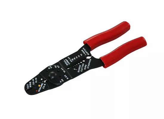 JT&T (5003F) - Deluxe Crimping and Stripping Tool with Cushion Grip Handle, 1 Pc.
