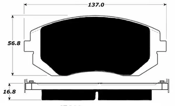 Porterfield Brake Pads for 2005 SUBARU FORESTER 2.5X