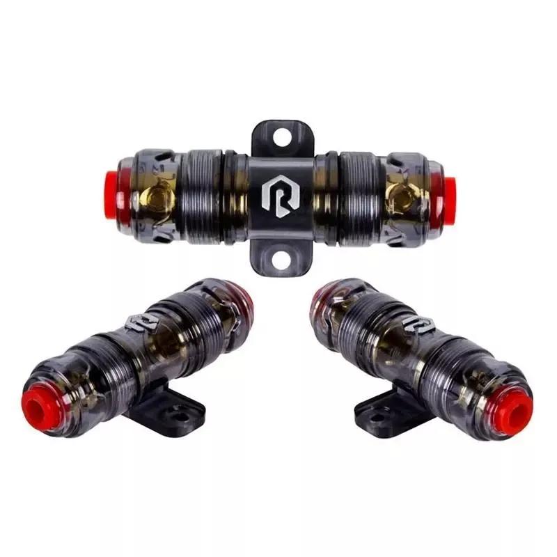 Raptor R4AGU Mid Series Gold Water Resistant 4/8 Gauge AGU Fuse Holder