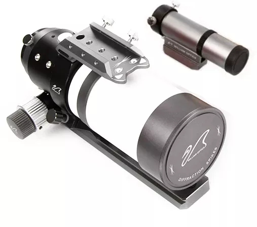 William Optics ZenithStar 61II Doublet Refractor Telescope w/ 32mm UniGuide - Grey
